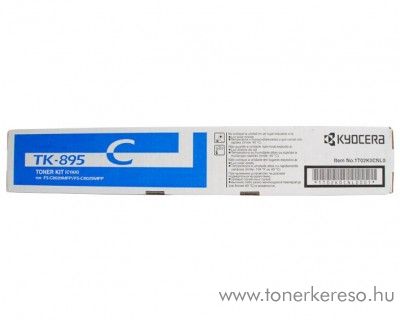 Kyocera FSC8020MFP (TK-895C) eredeti cyan toner 1T02K0CNL0 Kyocera FS-C8525MFP lzernyomtathoz