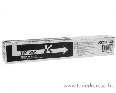 Kyocera FSC8020MFP (TK-895K) eredeti black toner 1T02K00NL0