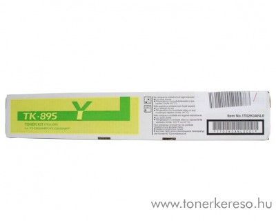 Kyocera FSC8020MFP (TK-895Y) eredeti yellow toner 1T02K0ANL0