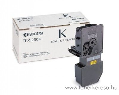 Kyocera P5021cdn (TK5230K) eredeti black toner 1T02R90NL0 Kyocera ECOSYS M5521cdn lzernyomtathoz