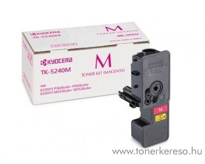 Kyocera P5026cdn (TK5240M) eredeti magenta toner 1T02R7BNL0 Kyocera ECOSYS M5526cdw lzernyomtathoz