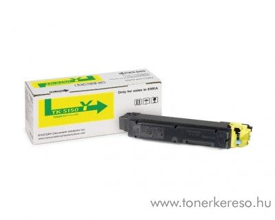 Kyocera P6035cdn (TK-5150Y) eredeti yellow toner 1T02NSANL0 Kyocera ECOSYS M6535cidn lzernyomtathoz