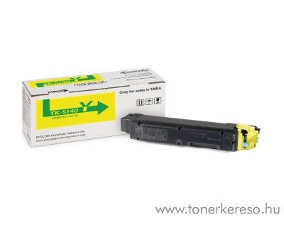 Kyocera P6130cdn (TK-5140Y) eredeti yellow toner 1T02NRANL0