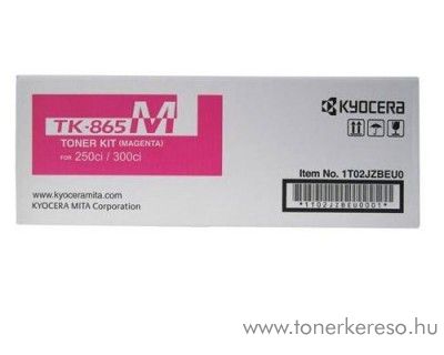 Kyocera TaskAlfa250ci (TK865M) eredeti magenta toner 1T02JZBEU0 Kyocera TASKalfa 250ci  fnymsolhoz