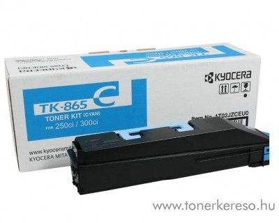 Kyocera TaskAlfa250ci (TK-865C) eredeti cyan toner 1T02JZCEU0 Kyocera TASKalfa 250ci  fnymsolhoz