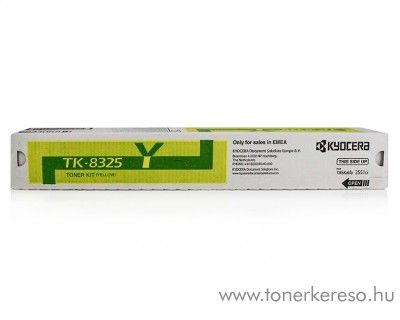 Kyocera TASKalfa 2551ci eredeti yellow toner 1T02NPANL0 Kyocera TASKalfa 2551ci fnymsolhoz