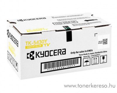 Kyocera TK-5430 eredeti yellow toner 1T0C0AANL1 Kyocera ECOSYS PA2100cwx lzernyomtathoz