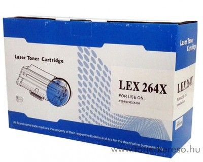 Lexmark 264X utngyrtott kompatibilis toner OPLX264X Lexmark X364dw lzernyomtathoz