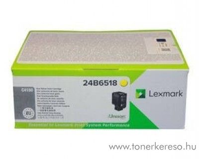 Lexmark C4150 eredeti yellow toner 24B6518