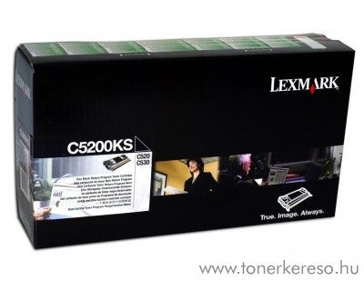 Lexmark C530 eredeti fekete black toner C5200KS