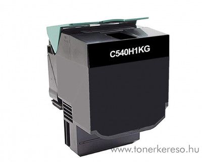 Lexmark C540 utngyrtott fekete toner C540H1KG Lexmark X544n lzernyomtathoz