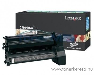 Lexmark C780/X782 eredeti fekete black toner C780H1KG Lexmark C782n lzernyomtathoz