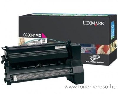 Lexmark C780/X782 eredeti magenta toner C780H1MG Lexmark C782dn lzernyomtathoz