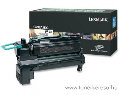 Lexmark C792 eredeti fekete black toner C792A1KG Lexmark C792dhe lzernyomtathoz