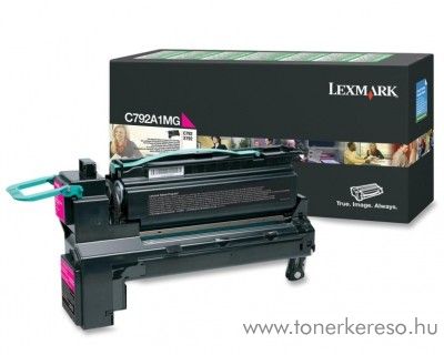 Lexmark C792 eredeti magenta toner C792A1MG Lexmark C792de lzernyomtathoz