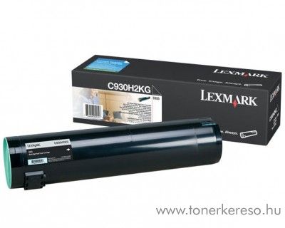 Lexmark C935 eredeti fekete black toner C930H2KG Lexmark C935dtn lzernyomtathoz