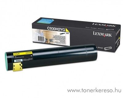 Lexmark C935 eredeti yellow toner C930H2YG