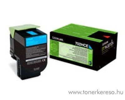 Lexmark CS310/410/510 eredeti cyan toner 70C2HCE Lexmark CS510dte lzernyomtathoz