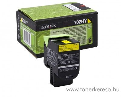 Lexmark CS310/410/510 eredeti yellow toner 70C2HY0 Lexmark CS310dn  lzernyomtathoz