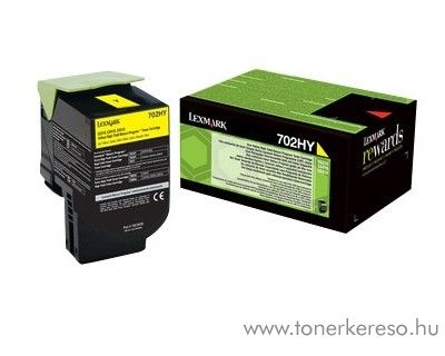 Lexmark CS310/410/510 eredeti yellow toner 70C2HYE