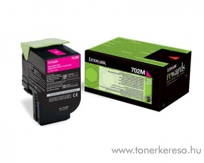 Lexmark CS310n/CS410n (702C) eredeti magenta toner 70C20M0