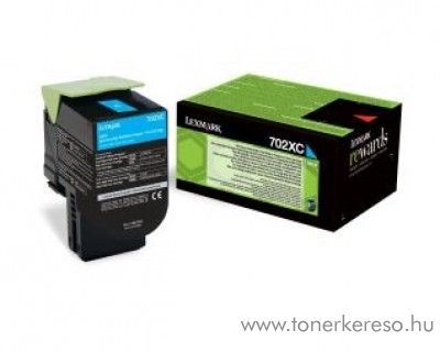 Lexmark CS510 eredeti cyan toner 70C2XC0