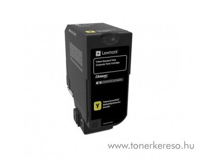 Lexmark CS720de/CS725de eredeti yellow toner 74C2SYE Lexmark CS720de lzernyomtathoz