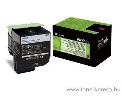 Lexmark CS 510 eredeti black toner 70C2XK0 Lexmark CS510dte lzernyomtathoz