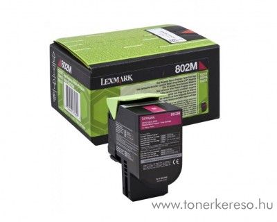 Lexmark CX310/410/510 eredeti magenta toner 80C20M0 Lexmark CX410e lzernyomtathoz