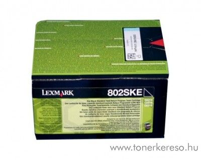 Lexmark CX310n/CX410e eredeti black toner 80C2SKE Lexmark CX310dn lzernyomtathoz