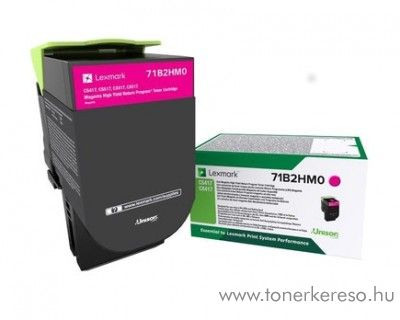 Lexmark CX417de/CX417dn eredeti magenta toner 71B2HM0 Lexmark CS417dn lzernyomtathoz