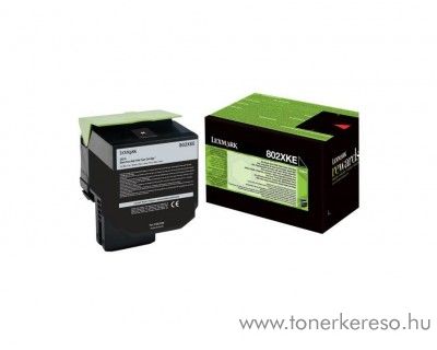 Lexmark CX510de/CX510dhe eredeti black toner 80C2XKE Lexmark CX510de lzernyomtathoz