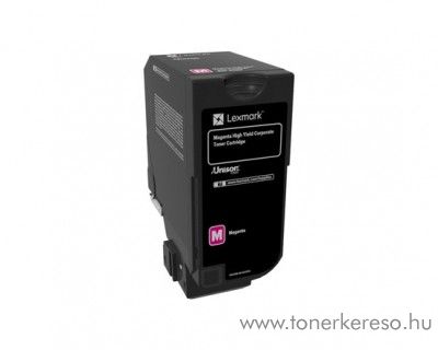 Lexmark CX725de eredeti magenta toner 84C2HME Lexmark CX725dthe lzernyomtathoz