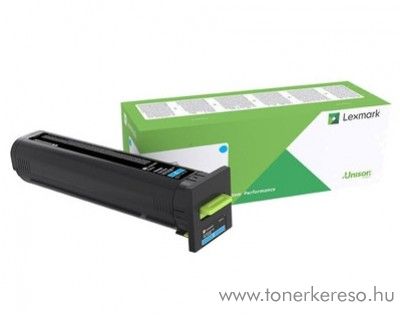 Lexmark CX825dte/CX860dte eredeti cyan toner 82K2XCE Lexmark CX825de lzernyomtathoz