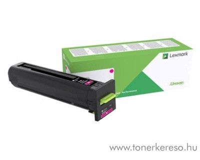 Lexmark CX825dte/CX860dte eredeti magenta toner 82K2XME Lexmark CX825dtfe lzernyomtathoz