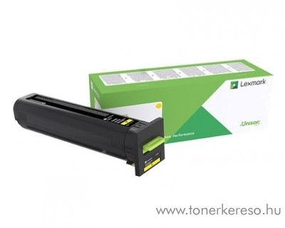 Lexmark CX825dte/CX860dte eredeti yellow toner 82K2XYE Lexmark CX860dte lzernyomtathoz