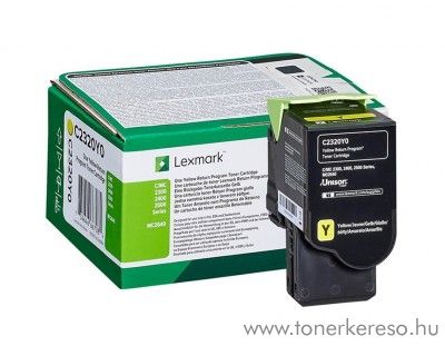 Lexmark MC2640/C2425dw/C2535dw eredeti yellow toner C2320Y0 Lexmark MC2425adw lzernyomtathoz