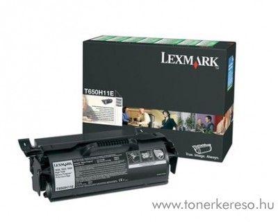 Lexmark T650/652/654 eredeti black toner 650H11E