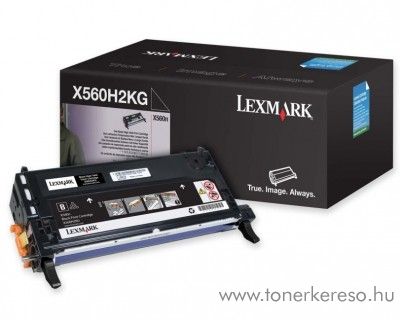 Lexmark X560 eredeti fekete black toner X560H2KG Lexmark X560n lzernyomtathoz