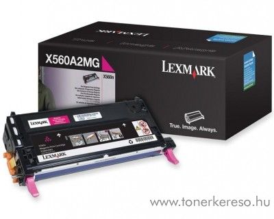 Lexmark X560 eredeti magenta toner X560A2MG