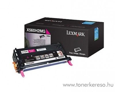 Lexmark X560 eredeti magenta toner X560H2MG Lexmark X560n lzernyomtathoz