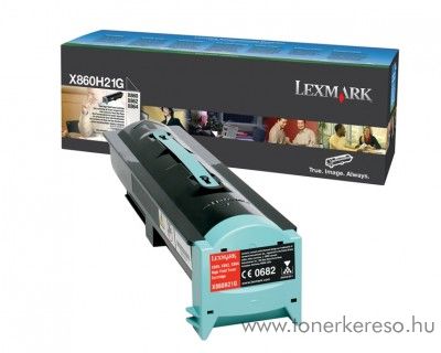 Lexmark X860/862/864 eredeti black toner X860H21G