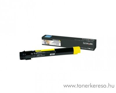 Lexmark X952de/X954de eredeti yellow toner X950X2YG Lexmark X952dhe  lzernyomtathoz