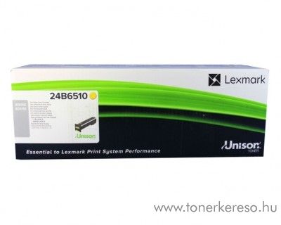 Lexmark XC6152/XC8155 eredeti yellow toner 24B6510