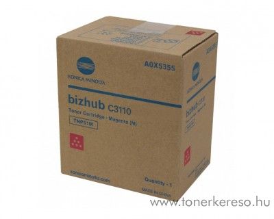 Minolta Bizhub C3110 (TNP51M) eredeti magenta toner A0X5355 Konica Minolta Bizhub C3110  fnymsolhoz