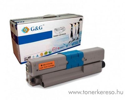 Oki C310/330/510/530 utngyrtott fekete toner GGOC310B Oki C531 lzernyomtathoz