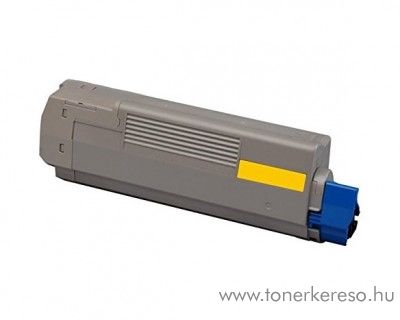 Oki C610/C610dn utngyrtott yellow toner CWO44315305 Oki C610dn lzernyomtathoz