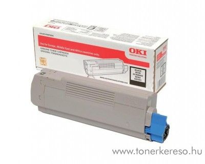 Oki C612n/C612dn eredeti black toner 46507508 Oki C612DN lzernyomtathoz