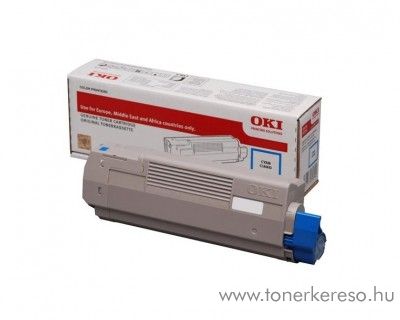 Oki C612n/C612dn eredeti cyan toner 46507507 Oki C612N lzernyomtathoz