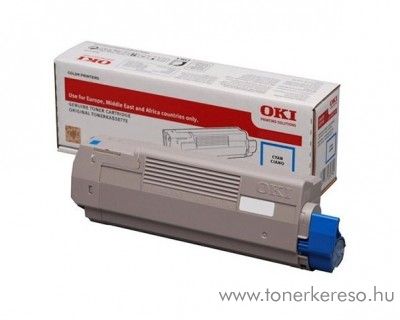 Oki C712n/C712dn eredeti cyan toner 46507615